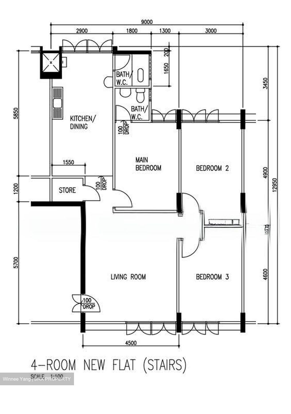 Blk 121 Paya Lebar Way (Geylang), HDB 4 Rooms #585544341
